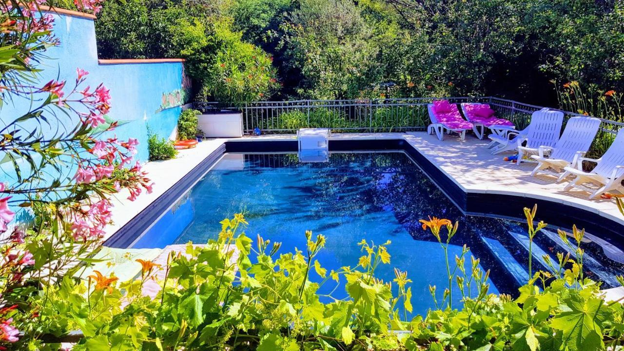 Appart Independant, 1 Lit Deux Personnes Et 1 Appoint Piscine Jardin Direct Gare Aeroport Et Jardin Toulouse Luaran gambar