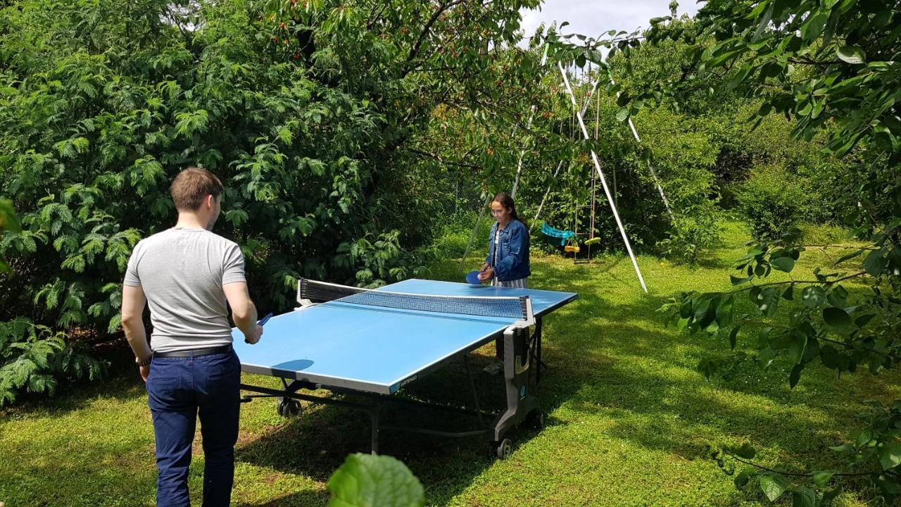 Appart Independant, 1 Lit Deux Personnes Et 1 Appoint Piscine Jardin Direct Gare Aeroport Et Jardin Toulouse Luaran gambar