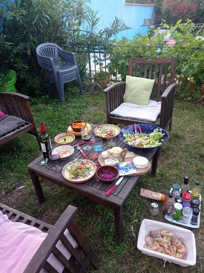 Appart Independant, 1 Lit Deux Personnes Et 1 Appoint Piscine Jardin Direct Gare Aeroport Et Jardin Toulouse Luaran gambar